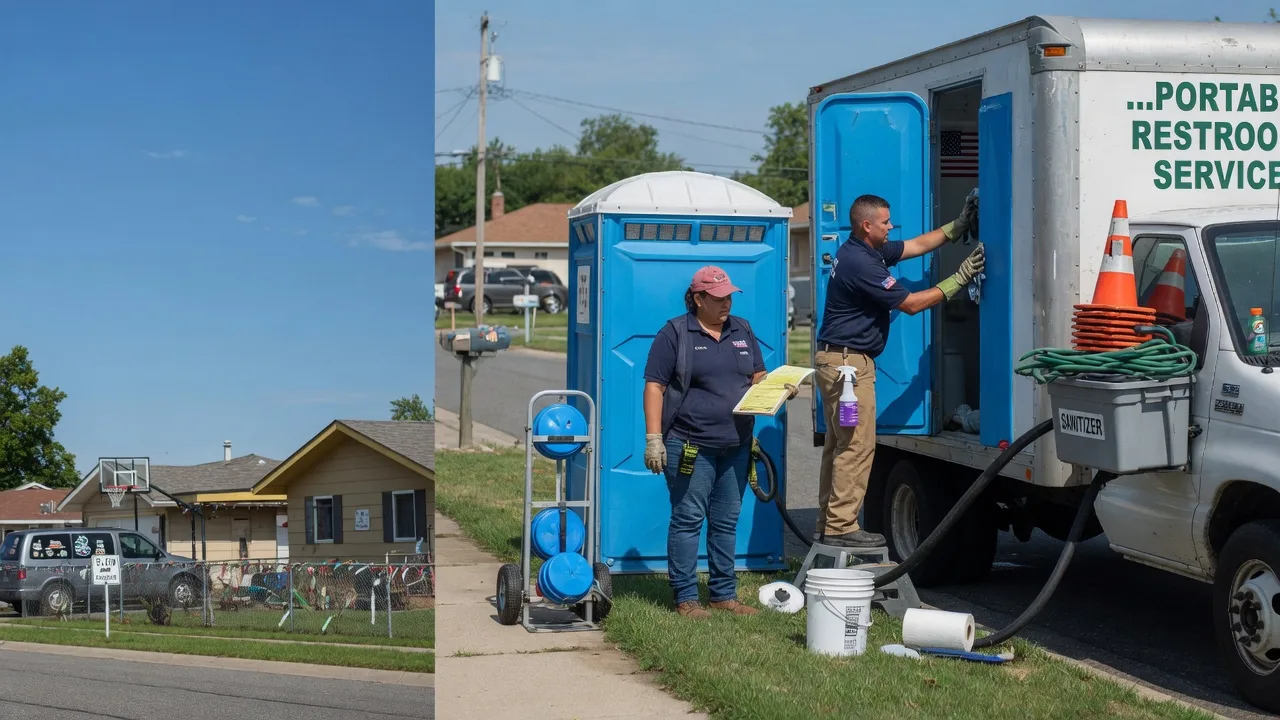 Portable Toilet Rental in Saint Nazianz, WI near me